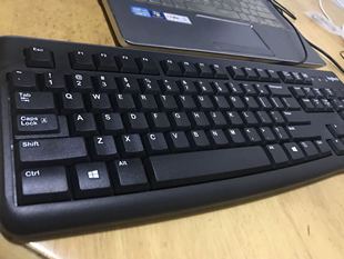 机电脑办公套件 有线台式 正品 国行Logitech罗技MK120键盘鼠标套装