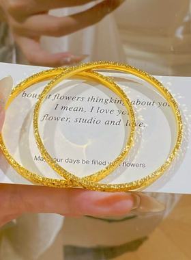 爆闪碎碎冰手镯轻奢高级感手环女