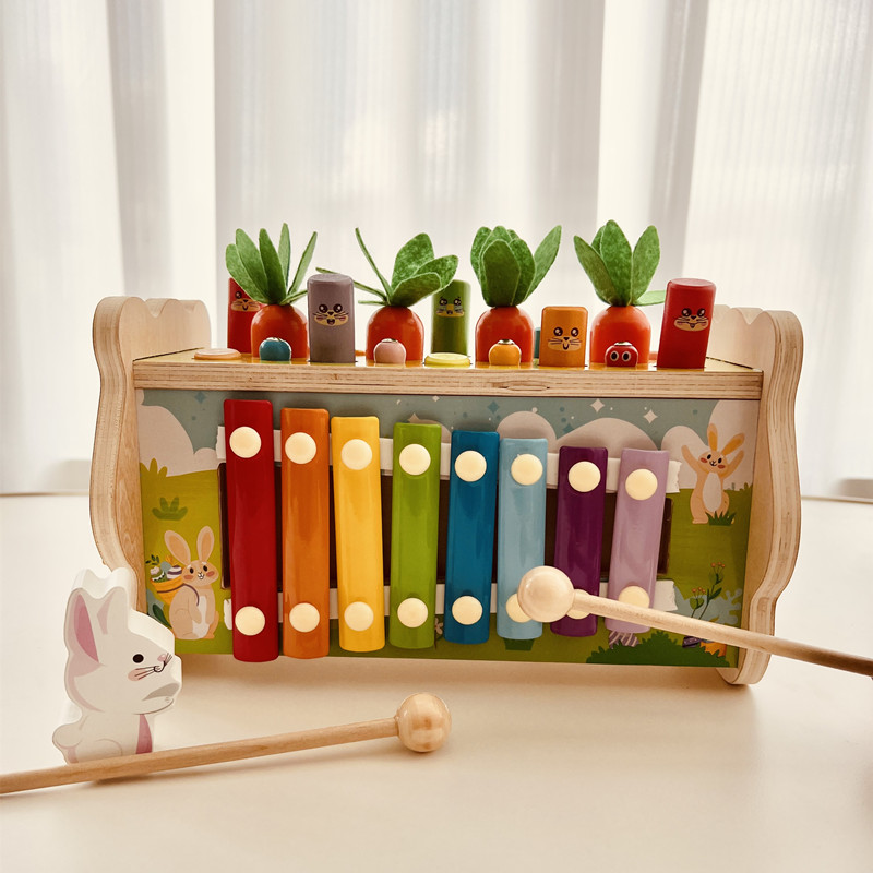 拔萝卜八音敲琴打地鼠手眼协调