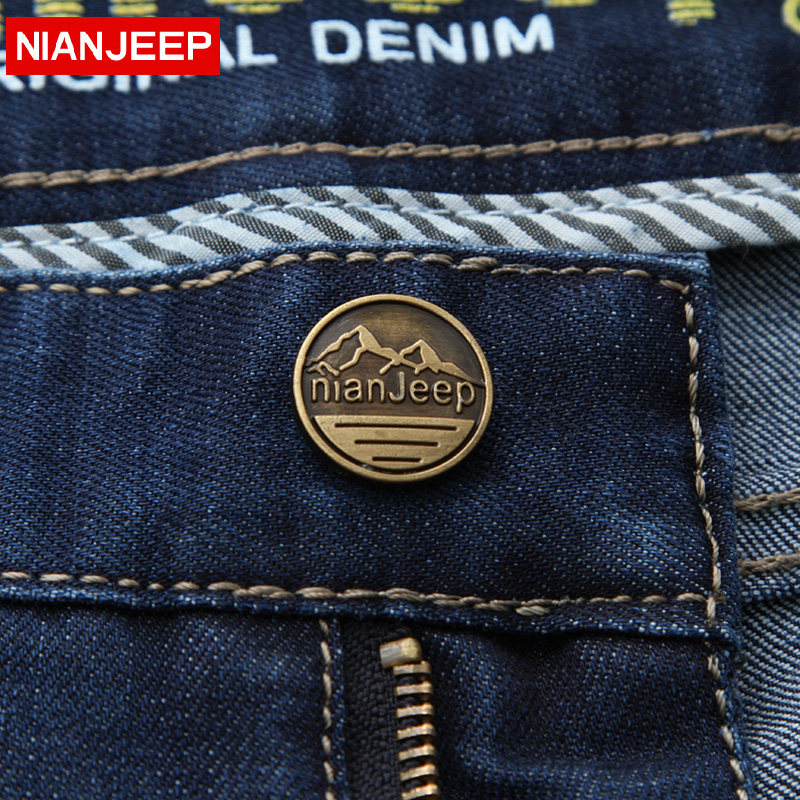 Jeans pour jeunesse droite en vrac NIANJEEP en coton pour été - Ref 1461903 Image 3