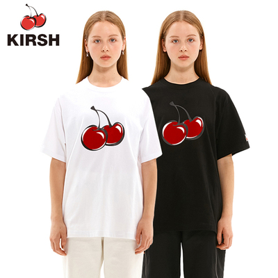 短袖宽松学院风纯棉女