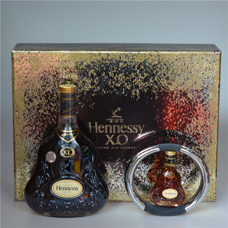 老洋酒收藏 2003年Hennessy XO轩尼诗干邑白兰地700ml+小酒版礼盒