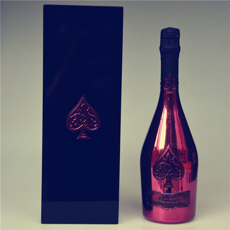 法国黑桃A香槟 紫金 钢琴烤漆礼盒起泡香槟酒 Armand de Brignac