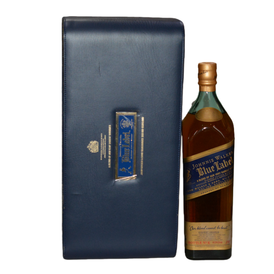 尊尼获加蓝牌威士忌43度1750ml旧