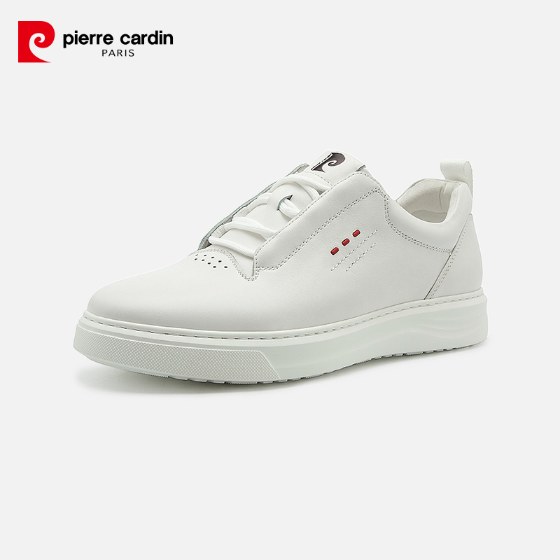 PierreCardin轻底休闲真皮板鞋