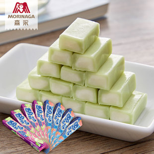 嗨秋新品 青柠味西柚味各4条 CHEW酸酸哒水果软糖57g 森永嗨啾HI