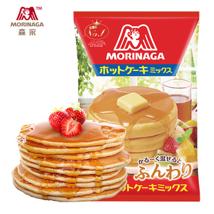 森永松饼粉烘焙原料蛋糕铜锣烧预拌粉300g儿童早餐家用松饼粉