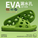 浴室防滑拖鞋 室内家居洗澡专用漏水防臭静音洞洞凉拖男 女2025新款