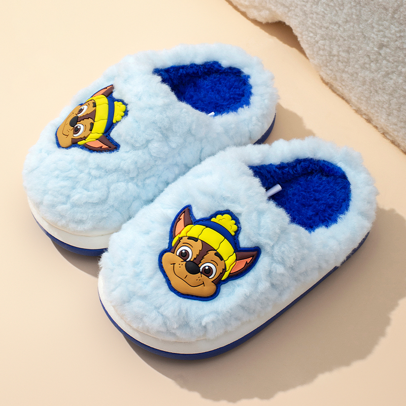 汪汪队儿童棉拖鞋男童可爱室内