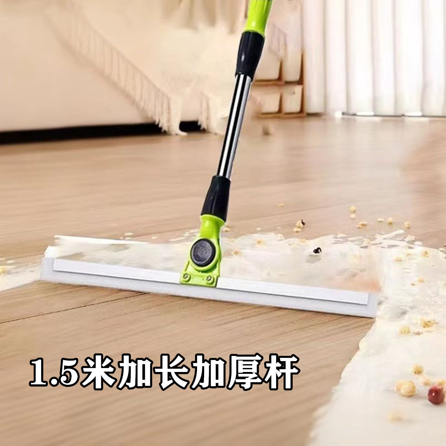 硅胶地刮魔术扫把干湿两用刮水拖把保洁专用浴室家用地板清理扫帚