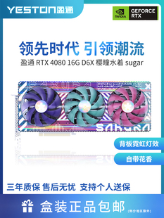 D6X樱瞳水着 花嫁 4070 台式 电脑电竞游戏显卡 盈通RTX4080