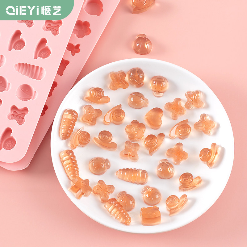 QQ糖模型家用自制软糖果模具DIY奶酪棒棒棒糖磨具硅胶手工小果冻,厨房/烹饪用具,烘焙模具,淘宝优惠券,粉丝福利购,淘宝优惠卷