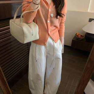 配腰绳 简约气质通勤西裤 26年春款 W603D29252 薯条家