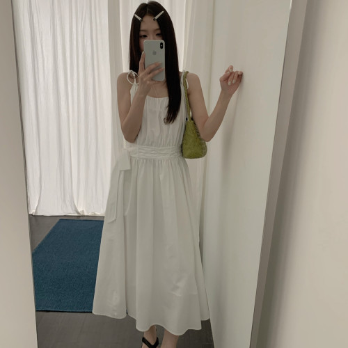 V.STUDIO-夏上新系带连衣裙连衣裙93702