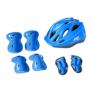 儿童骑行护具自行车头盔轮滑平衡车滑板溜冰护膝专业运动防护套装