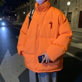 冬季羽绒棉衣男加厚保暖棉服情侣宽松棉袄大码立领外套MY7777/P90，男装棉衣，电商B316