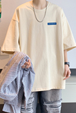 已注册/夏季新卡其色字母印花短袖T恤男打底衫体恤DT3326/P25，男装T恤，电商B316