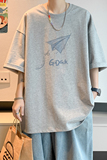 已注册/夏季卡通可爱印花短袖T恤男大码体恤打底衫DT2035/P25，男装T恤，电商B316