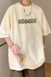 已注册/夏季卡其色文艺风短袖T恤男宽松体恤打底衫DT5090/P25，男装T恤，电商B316