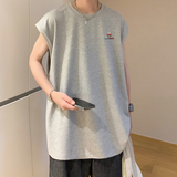 已注册/夏季大码运动风男日系纯棉背心坎肩打底衫BX3691/P25，男装背心/马甲，电商B316