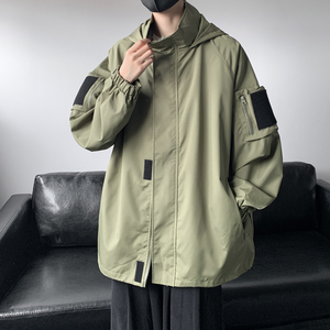 防水秋冬季户外冲锋衣男纯色夹克外套 JK6874/P100三合一P150图片