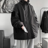 冬季新防水魔术贴棉袄男羽绒棉衣服加厚大码外套MY3368/P120，男装棉衣，电商B316