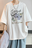 已注册/夏季蝴蝶印花文艺短袖T恤男大码体恤打底衫DT2944/P25，男装T恤，电商B316
