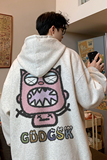 已注册/秋季个性连帽卫衣男生潮牌宽松大码外套WY9303/P45加绒P50，男装卫衣，电商B316
