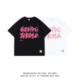 已注册/夏季美式半袖短袖T恤男情侣宽松体恤打底衫DT2312/P25，男装T恤，电商B316