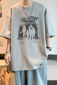已注册/夏季美式运动短袖T恤男大码风体恤打底衫DT9720/P25图片