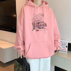 已注册/秋季港风男士连帽卫衣男宽松打底衫外套WY9164/P50加绒P55图片
