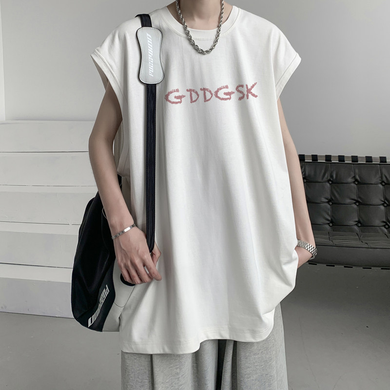 已注册/夏季运动印花情侣款男宽松背心坎肩打底衫BX3288/P25，男装背心/马甲，电商B316