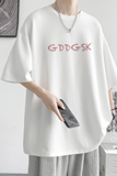 已注册/夏季黄色运动风短袖T恤男生宽松体恤打底衫DT5955/P25，男装T恤，电商B316