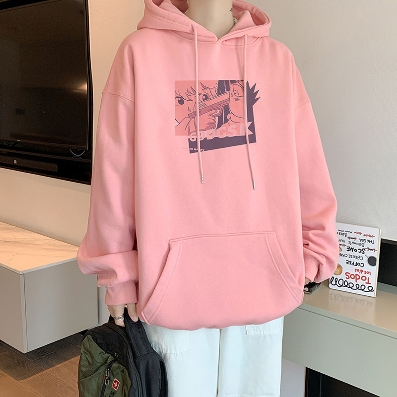 已注册/秋冬美式重磅连帽卫衣男休闲宽松打底衫WY9175/P45加绒P50,男装卫衣,电商B316