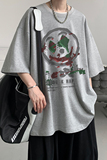 已注册/夏季暗黑休闲半袖短袖T恤男大码体恤打底衫DT8847/P25，男装T恤，电商B316
