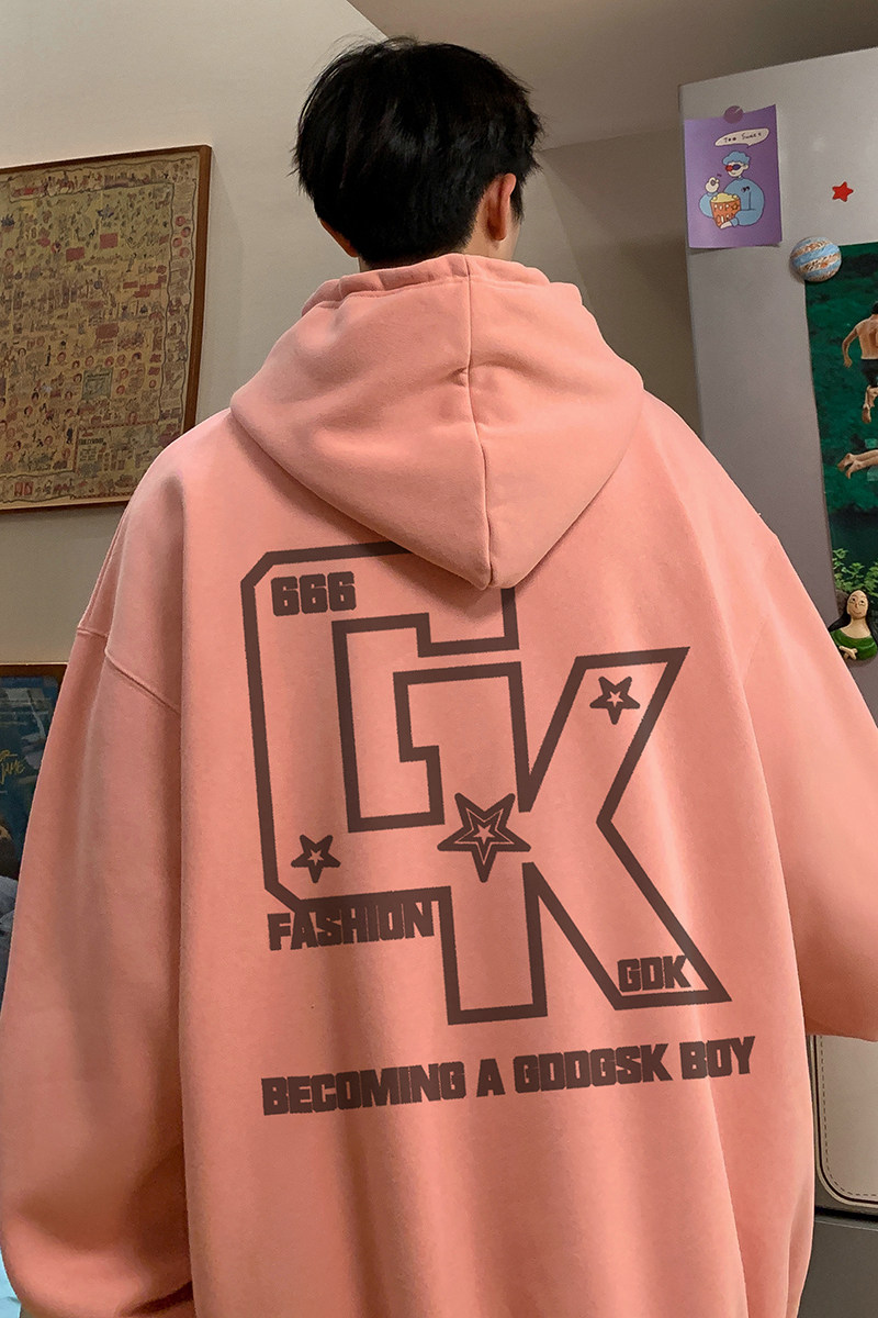 已注册/秋季连帽卫衣男宽松休闲打底衫外套WY9295/P45加绒P50,男装卫衣,电商B316