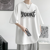 已注册/夏季新港风印花短袖T恤男生纯棉体恤打底衫DT3586/P25，男装T恤，电商B316