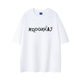 已注册/夏季外景纯棉欧美流行短袖T恤男宽松圆领体恤衫DT9670/P25，男装T恤，电商B316
