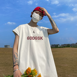 已注册/夏季纯棉圆领运动背心男生宽松坎肩打底衫 BX2377/P25图片
