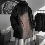 抖音秋冬季连帽夹克男生宽松外套冲锋衣防水JK8333/P100加棉P120，男装夹克，电商B316