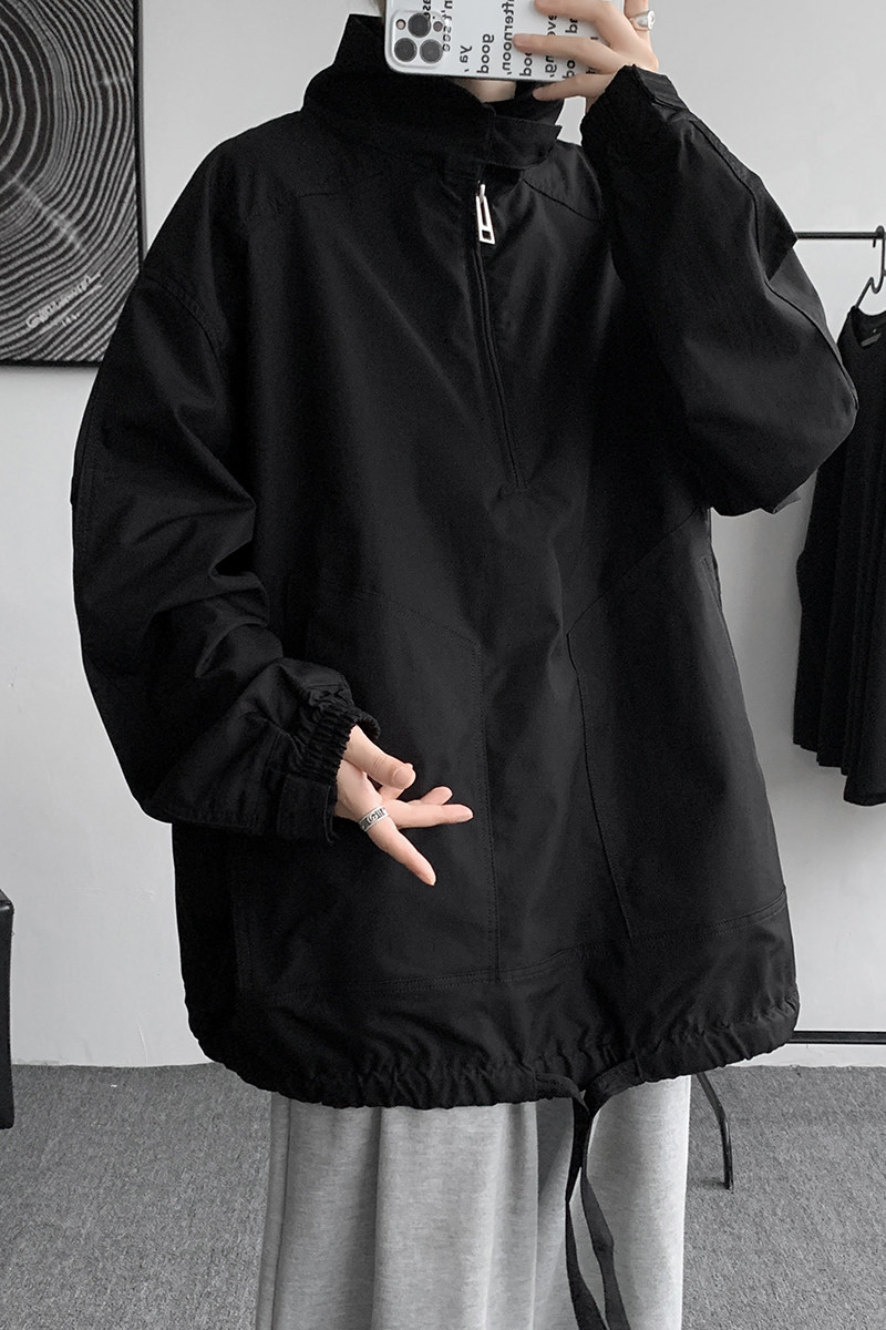 秋冬季冲锋衣情侣风衣男宽松健身工装风夹克外套JK8917/P100,男装夹克,电商B316