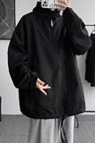 秋冬季冲锋衣情侣风衣男宽松健身工装风夹克外套JK8917/P100，男装夹克，电商B316