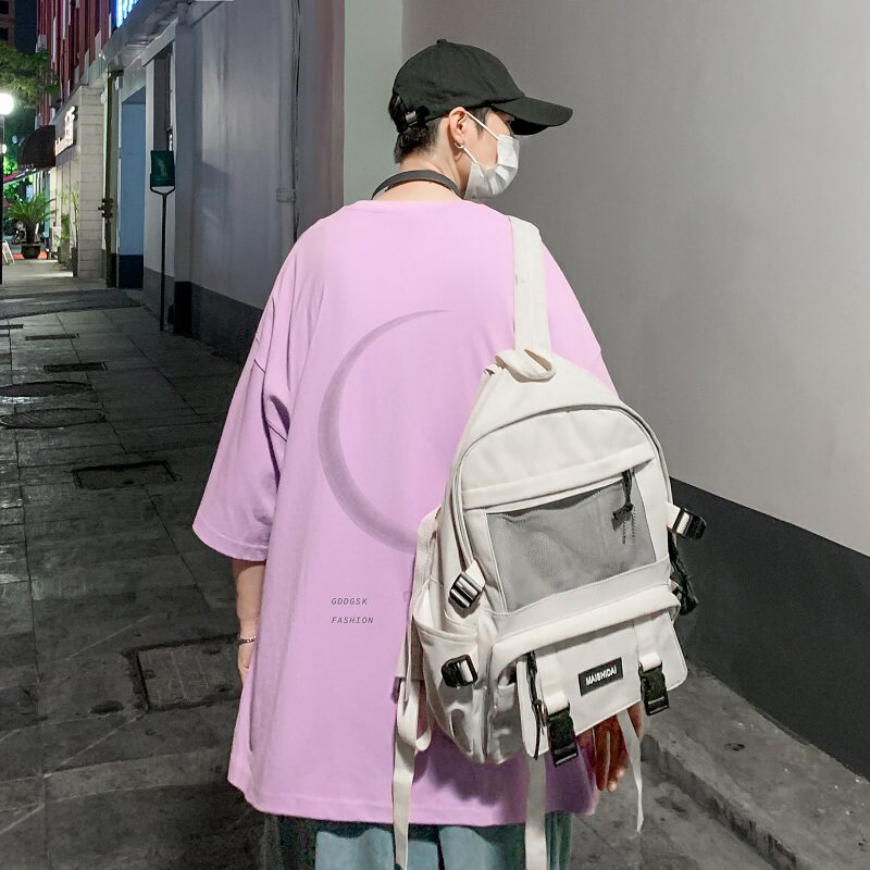 已注册/夏季孤独岛印花短袖T恤男港风半袖大码体恤潮牌DT6880/P28,男装T恤,电商B316