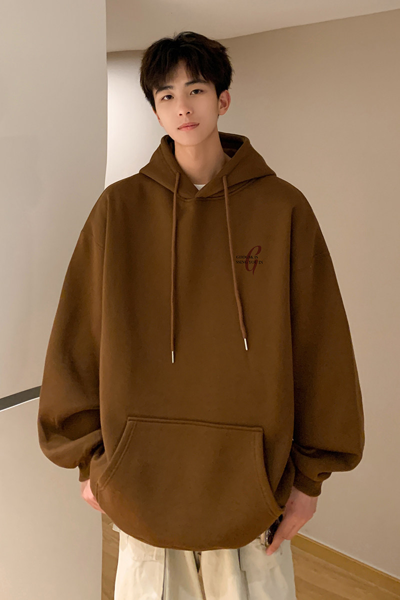 已注册/秋季新小清新日系连帽卫衣男大码宽松外套WY5122/P50,男装卫衣,电商B316