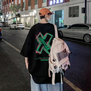 已注册/夏季情侣印花短袖T恤男半袖体恤大码打底衫DT9311/P28图片
