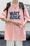 已注册/2025夏季卡通印花短袖T恤男生港风ins半袖体恤DT8883/P25，男装T恤，电商B316