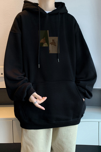 已注册/秋季潮流百搭卫衣男宽松连帽打底衫外套WY9173/P45加绒P50图片