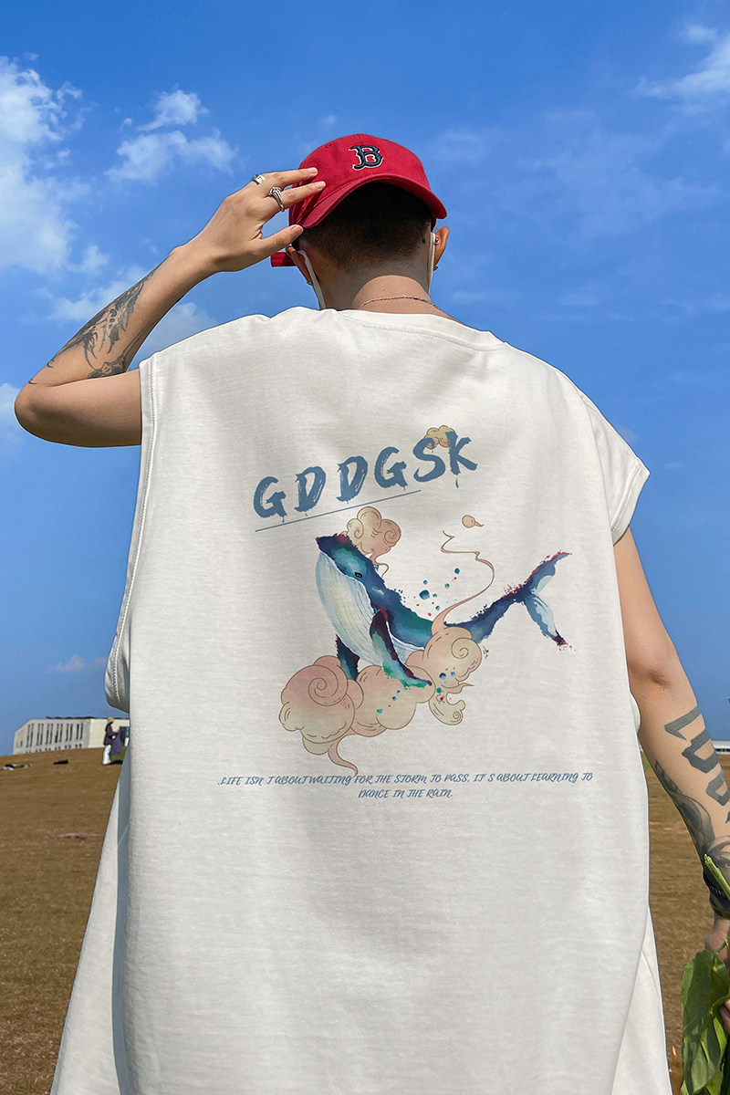 已注册/夏季美式潮牌背心男休闲风大码坎肩打底衫BX0177/P25,男装背心/马甲,电商B316