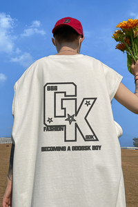 已注册/夏季百搭情侣款大码背心男运动坎肩打底衫 BX3110/P25图片