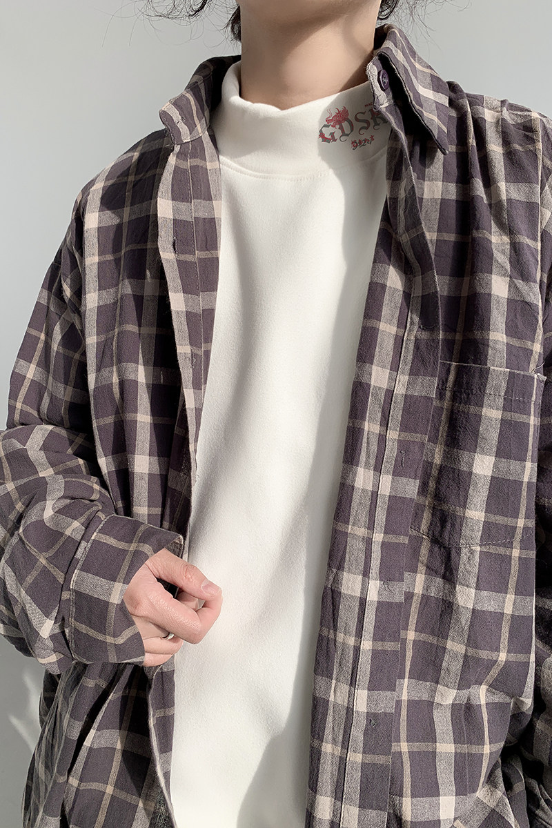 已注册/春秋季宽松打底衫男潮中领长袖T恤复古休闲卫衣WY9623/P28,男装卫衣,电商B316